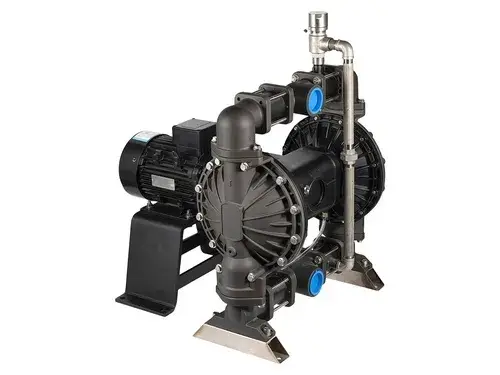 Bomba eléctrica de doble diafragma de aluminio de 2”