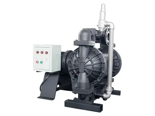 Bomba eléctrica de doble diafragma de aluminio de 3”