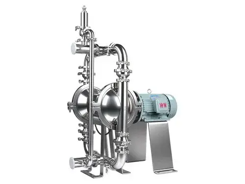 Bomba eléctrica de doble diafragma higiénica de 1”