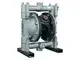 Bomba neumática de doble diafragma de acero inoxidable de 3/4”