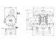 Bomba AODD de acero inoxidable de 3”
