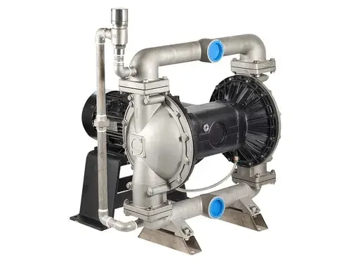 Bomba eléctrica de diafragma de acero inoxidable de 2”